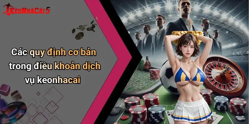 Các quy định cơ bản trong điều khoản dịch vụ keonhacai